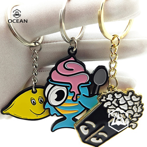 Trung Quốc bán buôn đại dương Thương hiệu thép không gỉ 3D Tùy chỉnh màu sắc và kích thước kim loại <span class=keywords><strong>Keychain</strong></span> với tùy chỉnh in ấn cho quà tặng khuyến mãi - Product Image 5