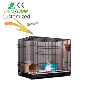 Durevole Pet ratto in acciaio inox gabbie OEM ODM commercio all'ingrosso per animali domestici gabbie di scoiattolo criceto coniglio piccoli animali - Product Image 1