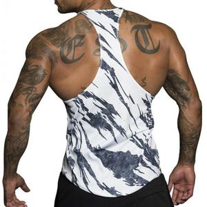 Camiseta sin Mangas para Gimnasio, Chaleco Masculino, Ropa de Musculación con Logotipo Personalizado - Product Image 2
