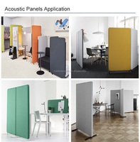 MJ Master Isolation acoustique acoustique pour animaux de compagnie Matériau insonorisé Panneaux muraux en feutre de polyester à suspendre Séparateurs de pièces