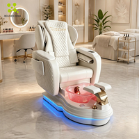 Chaises de pédicure Station de manucure de meubles de Salon de luxe pour de beauté chaise de Massage équipement de lavage des pieds
