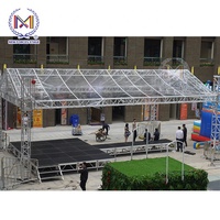 Plateforme de Scène Portable en Alliage d'Aluminium, Usine Personnalisable, Extérieure, Étanche, Mobile pour Concerts, Éléments de Scène et Structures en Treillis