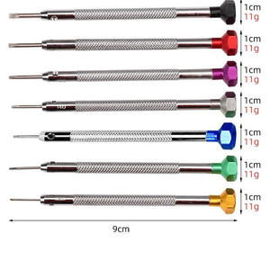 Strumenti <span class=keywords><strong>per</strong></span> la riparazione di <span class=keywords><strong>orologi</strong></span> e la sostituzione delle batterie: <span class=keywords><strong>cacciavite</strong></span> a testa piatta - Product Image 1