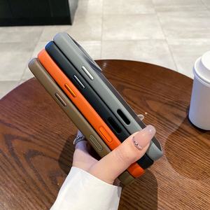 Moda in fibra di carbonio Texture custodia per telefono magnetico per <span class=keywords><strong>iPhone</strong></span> 17 <span class=keywords><strong>13</strong></span> 14 15 16 <span class=keywords><strong>Pro</strong></span> Max <span class=keywords><strong>con</strong></span> la <span class=keywords><strong>fotocamera</strong></span> Ai Touch Button <span class=keywords><strong>Cover</strong></span> antiurto - Product Image 5