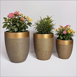 Macetas de Resina para Exteriores, Duraderas, de Plástico, Ligeras, para Decoración de Balcón y Jardín, de Gran Capacidad - Product Image 6