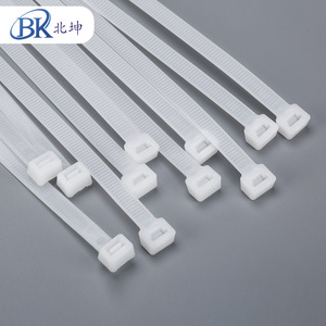 สายรัดเคเบิ้ลไนลอน 6 สีขาวดำ ยี่ห้อ Beikun Bk ขนาด 3x80 3x100 3x150 3x200 มม. แบบล็อคอัตโนมัติ สำหรับจัดการสายไฟ - Product Image 3