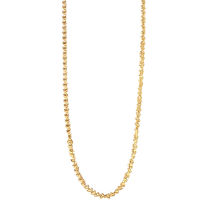 Collier unisexe tendance en perles, acier inoxydable 316L, placage or PVD, durable, résistant, forme cœur, longue chaîne SmileJoyas - Product Image 2