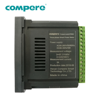 Medidor de Energía Trifásico Compere KPM10 con Precisión de 0.5S, Registro de Datos RS485 Modbus, Montaje en Panel de Energía