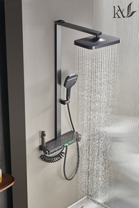 <span class=keywords><strong>Douche</strong></span> Multifonction YaKe en Céramique Polie avec Lumière LED <span class=keywords><strong>Ciel</strong></span> Étoilé Intelligente, Cascade, Commandes Touche <span class=keywords><strong>de</strong></span> Piano, Écran Numérique et Massage Lombaire pour Salle <span class=keywords><strong>de</strong></span> Bain - Product Image 2