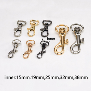 Fabrikant Groothandel Ring Gesp Verschillende Soorten Tas Accessoires Hardware Onderdelen Legering Swivel Pin Gesp Snap Haak