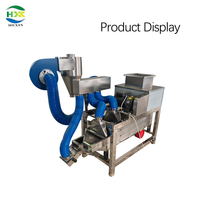 Machine à peler les fèves de cacao 100 kg/h, éplucheur de cacao automatique, éplucheur de fèves de cacao à haute efficacité