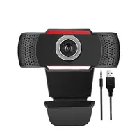 Webcam Full HD 1080p, caméra USB, fonction d'apprentissage en ligne et de réunion vidéo, Webcam