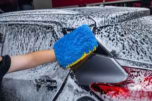 Maxshine Gants de lavage de voiture en chenille <span class=keywords><strong>double</strong></span> face pour le detailing automobile - Product Image 2