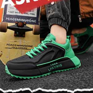 Zapatos Deportivos Casuales Transpirables con Suela Suave para Hombre, Primavera 2026, para Adolescentes, Zapatos de Papá Modernos, Impermeables y Antideslizantes - Product Image 3