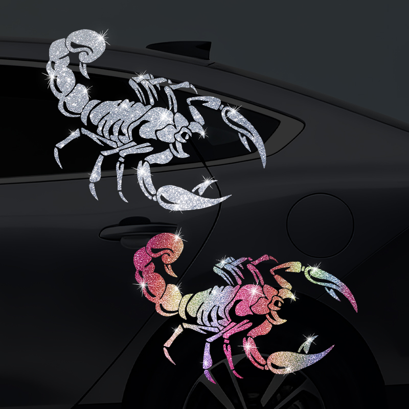Autocollant Scorpion 3D - Pièces Carénage sur La Bécanerie