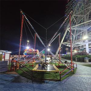 Équipement de divertissement de machine de parc d'attractions de prix bon marché d'usine monte le <span class=keywords><strong>trampoline</strong></span> à l'élastique pour le jeu adulte - Product Image 6