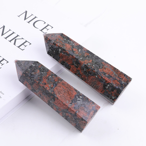 Tự nhiên thạch anh đỏ llanite điểm đá quý tinh thể chữa bệnh đá cho trang trí nội thất - Product Image 2