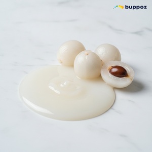 Sirop de Litchi 5kg Bouteille Halal HACCP Végétarien pour Magasin de Bubble Tea et Thé au Lait Marque Privée - Product Image 1