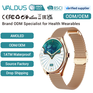 VALDUS 2026 <span class=keywords><strong>Smartwatch</strong></span> VL60 Pro <span class=keywords><strong>con</strong></span> Logo Personalizzato, Display AMOLED, Monitoraggio della Salute, Frequenza Cardiaca, Fitness Tracker, Pressione Sanguigna - Product Image 1