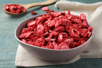 Bulkverpakking Gedroogde Hele Aardbeien Zoete Smaak IJsgekoelde Fruitthee/Instant Snack/Bakkerijdecoratie (Openlucht gekweekt)