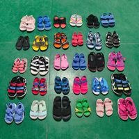 Sandales d'occasion pour enfants de marque internationale, semelle Vibram, style lumineux et tendance, chaussures pour enfants en gros