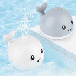 Jouets de bain pour bébé d'été, <span class=keywords><strong>baleine</strong></span> lumineuse, jouets pour enfants, garçons et filles, lumières électriques, musique, détection, poulpe de dessin animé - Product Image 3