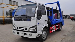 รถบรรทุกขยะอีซูซุ 5 คิว 8 คิว แบบยกตู้คอนเทนเนอร์ด้วยระบบไฮดรอลิก - Product Image 2