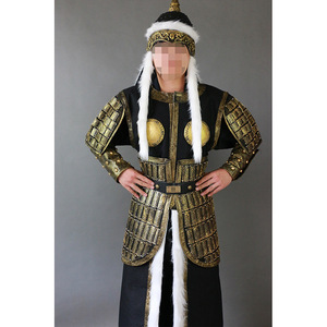 Nouvelle tenue traditionnelle mongole pour hommes, armure de combat style <span class=keywords><strong>Trois</strong></span> <span class=keywords><strong>Royaumes</strong></span>, accessoires de cinéma et de télévision, Hebei - Product Image 1