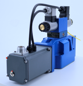 Série de distributeurs hydrauliques proportionnels Lainuo 4WRKE 4WRKE10 4WRKE16 4WRKE25 4WRKE32 4WRKE10W6-100L-3X/6EG24EK31/A1M - Product Image 1