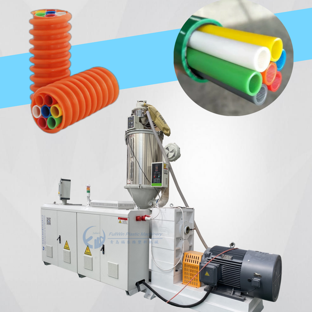 Hdpe Optical Fiber Microducts Micro Duct Ducts Bundle Bundles Pipe Tube Making Plastic Extrusion Machine