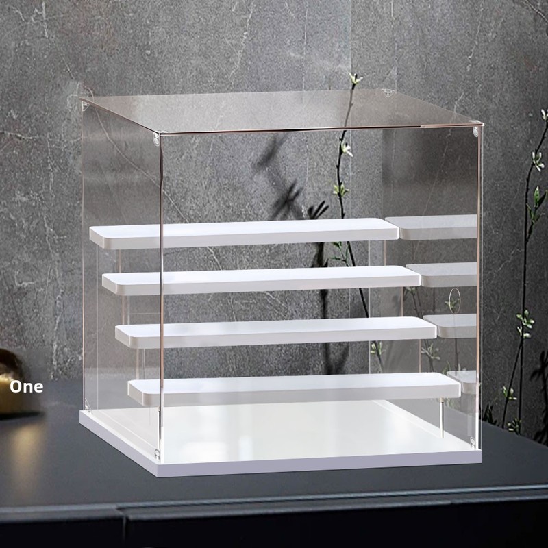 Transparent PET Plastic Storage Box Dustproof