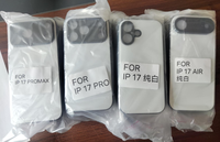 2D Sublimation Blanks Telefon hülle für Iphone 17Promax Pouch Thermo transfer druck Benutzer definierte Telefon hülle