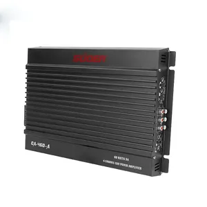Suoer CA-460-A mejor venta de amplificador de potencia de 4 canales coche amplificador 20 audio auto
