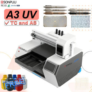 Imprimante UV à plat A3 - Peut <span class=keywords><strong>imprimer</strong></span> <span class=keywords><strong>sur</strong></span> <span class=keywords><strong>des</strong></span> <span class=keywords><strong>objets</strong></span> tels que l'acrylique, les articles de papeterie, les bouteilles, etc., préservant ainsi <span class=keywords><strong>des</strong></span> motifs détaillés - Product Image 3