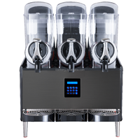 Machine à granita professionnelle pour restaurant, 3 réservoirs, à vendre
