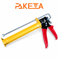 Pistola de calafateo industrial de metal y caucho, manual, con fuente de alimentación neumática, personalizable OEM, herramienta manual para sellador, herramienta de ferretería