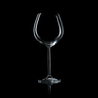 Verre à vin rouge personnalisé, 3 pièces, 30oz, verres à vin en cristal, logo sans fond, long tige transparente, pour mariage