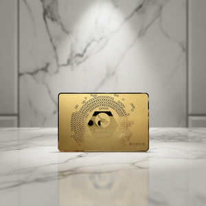 Carte Métallique VIP Personnalisée en Acier Inoxydable Gravée au Laser, Finition Miroir Mat, RFID NFC, Carte de Visite Métallique de Luxe - Product Image 1