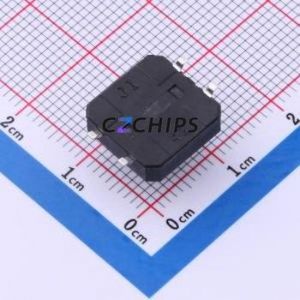 TS-1094S-A10B3-D2 Tactile Switch SMD-4P,12x12mm Switch Single Pole Single Throw Round Button 2.5N Vertical Mount - Product Image 2