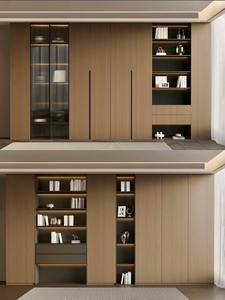 <span class=keywords><strong>Bibliothèque</strong></span> murale italienne moderne pour salon - Écologique et durable - <span class=keywords><strong>Bibliothèque</strong></span> personnalisée - Meubles de salon - Product Image 5