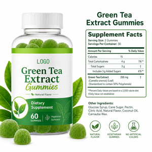 Nouvel Extrait de Thé Vert L-Tyrosine EGCg en Gummies pour Adultes, Concentré Riche en Polyphénols, Antioxydant et Digestif - Product Image 6