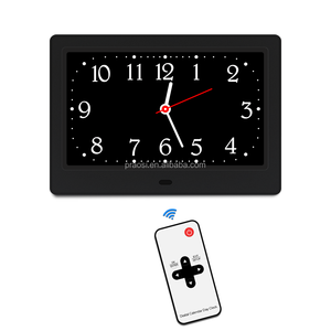 현대 7 8 10.1 인치 디지털 사진 프레임 자동 디밍 원격 제어 약물 알림 25 알람 치매 시계 - Product Image 6