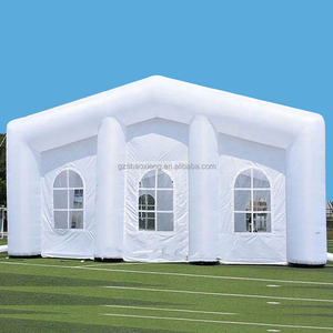 Carpa inflable grande portátil comercial, carpa para fiesta de boda, evento, carpa con luz LED, publicidad inflable, tienda de cubo para acampar