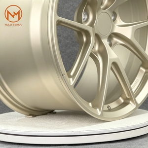 Rines de Aleación Maxtera Forged Custom <span class=keywords><strong>Motosport</strong></span> Gold VS-5RX para Autos BMW X3M X4M X5 Porsche 911 Cayenne Tesla - Product Image 5