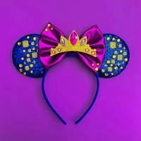 Vente en gros d'oreilles de souris inspirées de Raiponce, bandeaux pour cheveux de princesse, accessoires pour cheveux pour filles et enfants