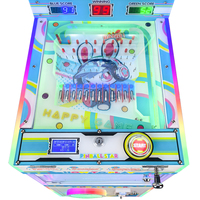 Machines de divertissement : Machine de flipper, Console d'arcade, Machine à œufs surprises avec monnayeur, Distributeur de jouets miniatures