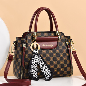 Sac à bandoulière de luxe élégant et tendance pour femme d'âge mûr, grande capacité, de haute qualité - Product Image 3