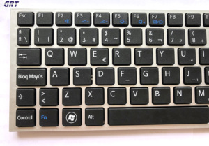 Teclado con Diseño Español para Sony Vaio VPCYA VPCYB VPCYB 2M1E VPCYB 3V1E/S VPC-YB3V1E SP, Precio de Fábrica OEM - Product Image 4