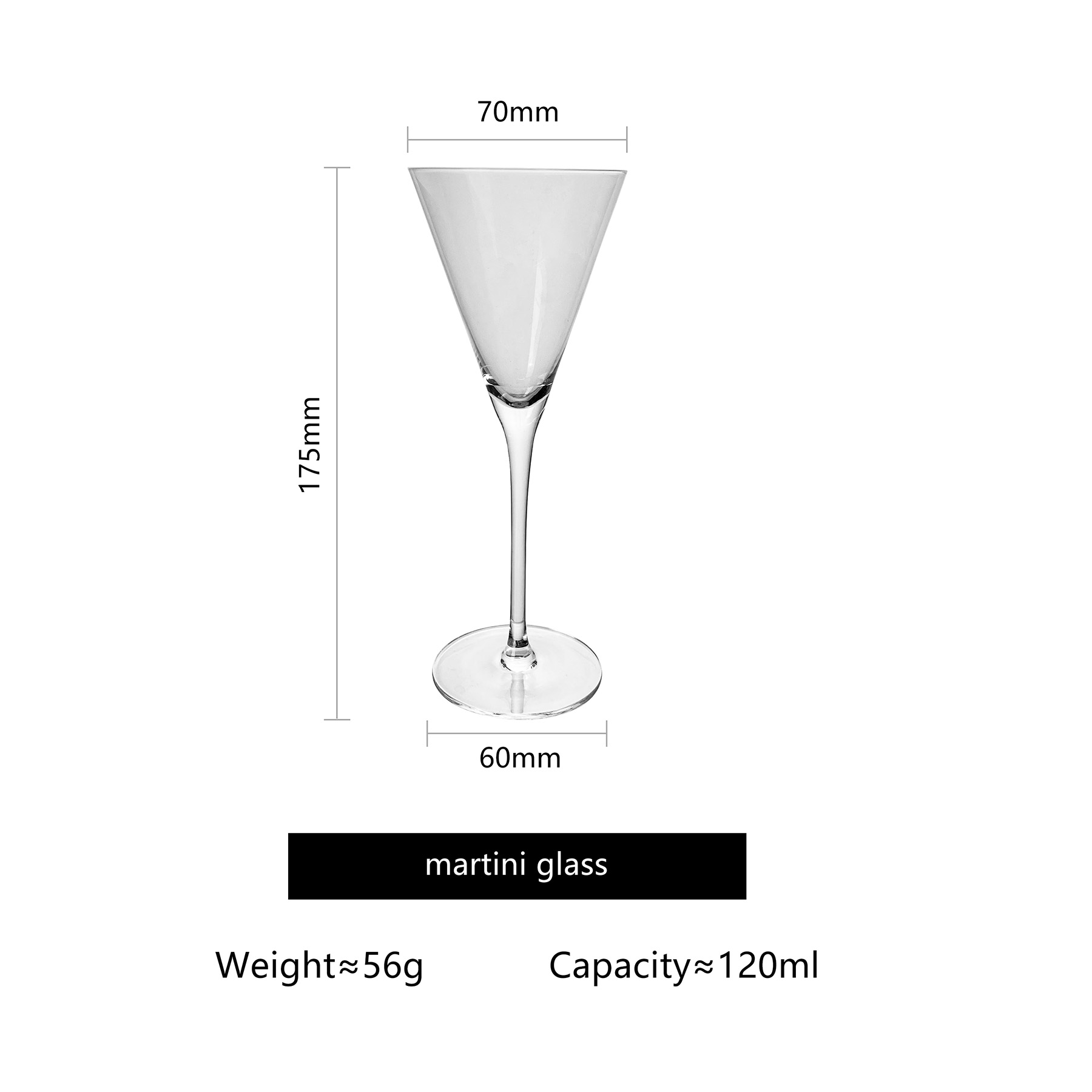 Coupe à Martini 120ml