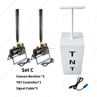 Canon à Confettis Électronique Noir Écologique avec Télécommande pour Révélation du Sexe, Fête, Feux d'Artifice Extérieurs, Mariage